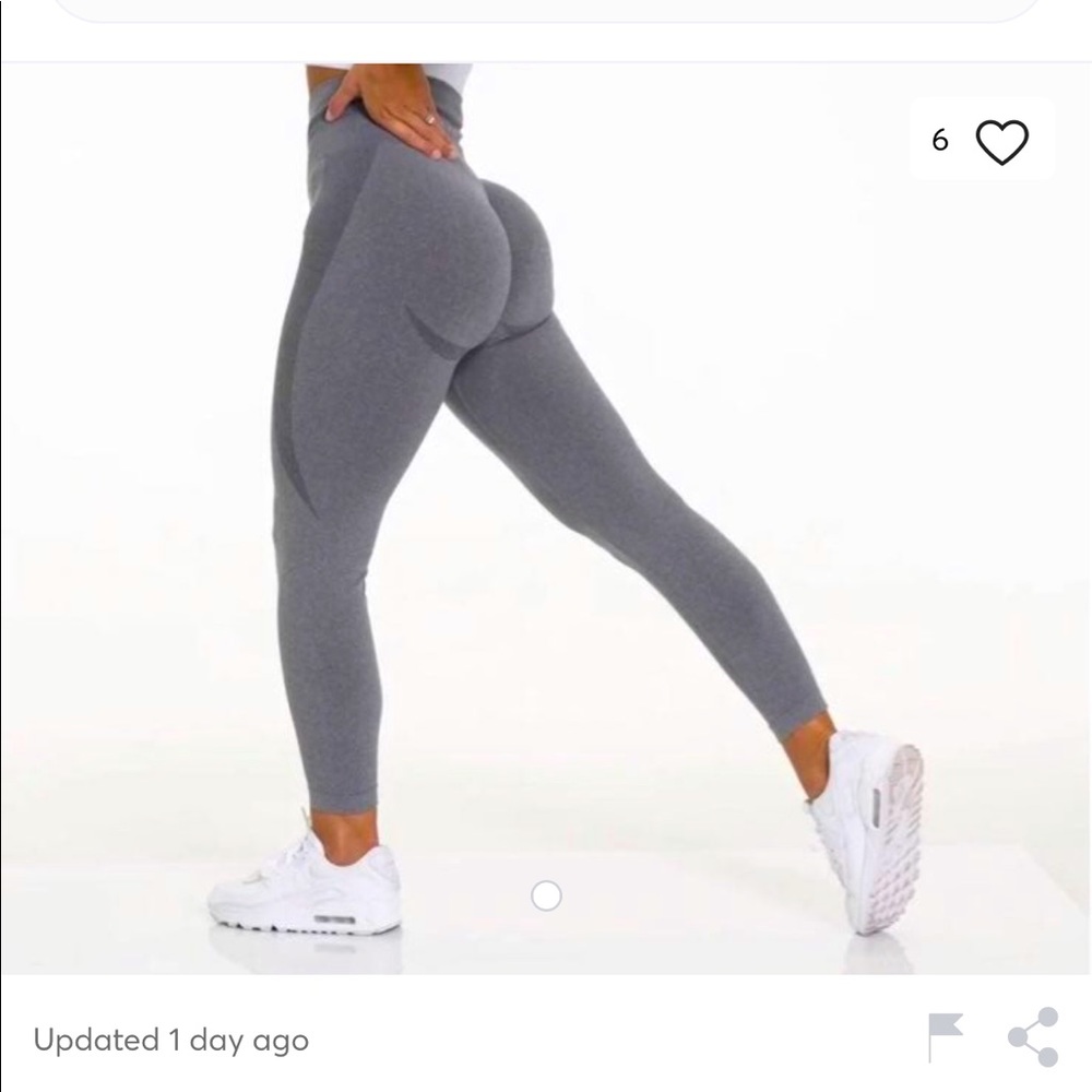NVGTN grey contour leggings